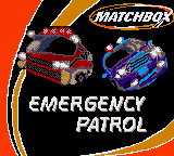 Matchbox Emergency Patrol Title Screen